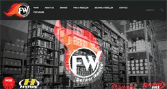 Desktop Screenshot of fwperformance.com.br